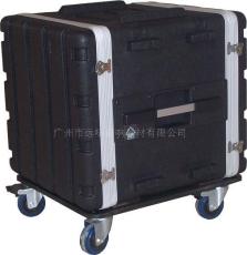 10U Abs flight case with caster ABS-10UC