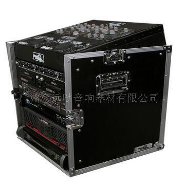 10U SLANT MIXER RACK flight case / 12 U VERTICAL RAC