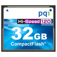 MEMORY CARD PQI CompactFlash 120X 32GB
