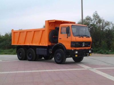 Dump truck on RO-RO