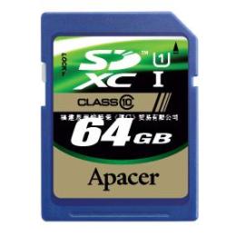 Apacer宇瞻SD卡SDXC Class 10闪存卡