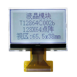 2.8寸COG屏T12864C002B 支架背光 质量可靠 长期现货供应