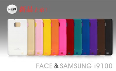 新款香港FACE品牌 三星i9100 系列保护壳