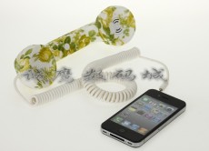 iphone4s 3gs防辐射moshi话筒 花纹 磨砂 电话听筒 扬声器