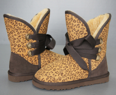Womens 5828 Roxy Boots in Leopard SHORT