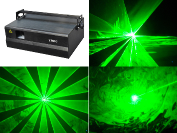 Green Animation Laser