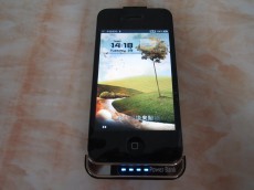 iphone4 S背夹电池 超薄型 苹果移动电源 IPHONE保护套