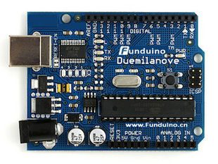 arduino兼容改进版-funduino 兼容arduino duemilanove 2009