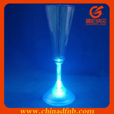 led flashing martini glass