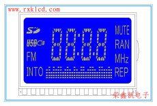 插卡小音響LCD 段碼屏