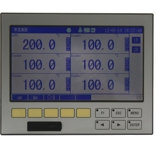 HXS4000A 宽屏 无纸记录仪 频率电流温度记录仪 万能信号输入