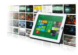 Windows 8 Laptop 9.7inch Intel dual core tablets N2600 1.6G Windows 7 3G tablet pc
