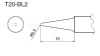 T20-BL2烙铁头 HAKKO白光T20无铅环保电烙铁头 日本原装T20-BL2恒温烙铁咀