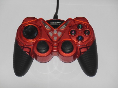 USB wired controller for PC U908-red