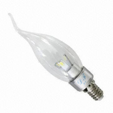 E14 LED Bulb with 4W Power and 85 to 265V AC Input Voltage