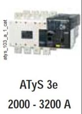 ATYS 3 e series automatic transfer switch