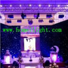 LED star curtain Blue white