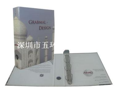 定做顆粒紋紙板文件夾