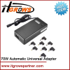 70W Automatic Universal Laptop Ac Adapter with LCD Voltage display and USB 5V 2A