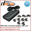 Slim 90W Automatic Universal Laptop Ac Adapter with LCD Voltage display and USB 5V 2A