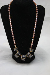 AAA Perlen mit Swarovski Halsketten