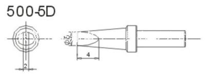 500-5D无铅烙铁咀 圣翔销售500烙铁头