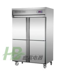 不銹鋼四門暗管廚房柜 標(biāo)準(zhǔn)款