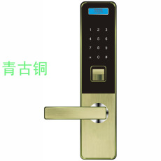 ZD8008指纹门锁-青古铜
