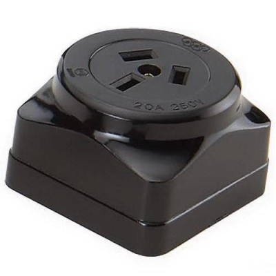 WJA-1320A Surface receptacles 20A 250V Power wiring socket wall socket China aus power outlet