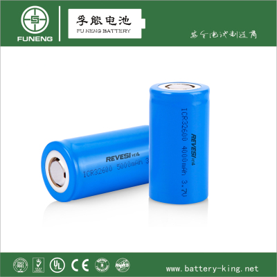 孚能电池5000mAh32650锂电池