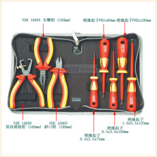 VDE1000V高壓絕緣工具組 寶工工具 PK-2801 9件組