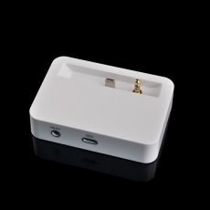 USB/Data Sync Charging Dock with Audio Output for iPhone 5 5S