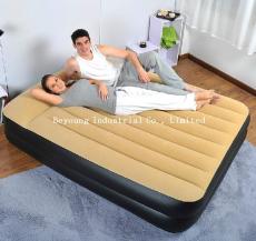 american style air bed with built in 110v electric pump