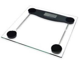 LAS117 super high quality 6mm tempered safety glass platform body scale bathroom scale
