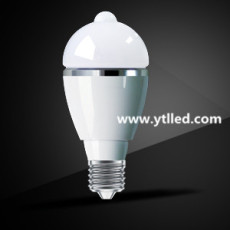 YTL-LEDBULB-RG6W 6w human body motion sensor led bulb