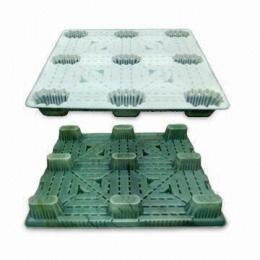 nestable plastic pallets with 1000kg dynamic loading capacity made of 100 virgin