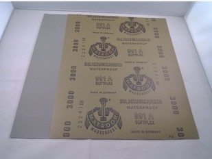德国勇士砂纸991A 3000 砂纸 打磨砂纸 进口砂纸500张/件