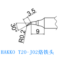 T20-J02烙铁头 白光T20-J02无铅烙铁头 批发T20系列发热芯