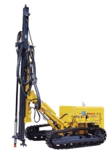 KY125 Semi-pneumatic hydraulic DTH Crawler Drill