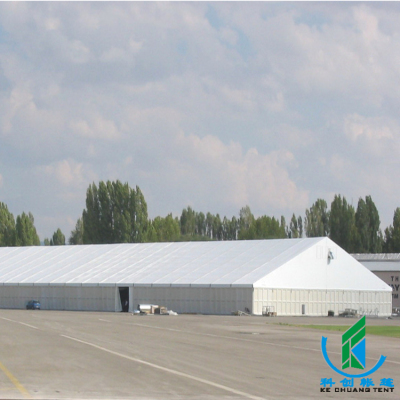 科创帐篷 工业仓储篷房 优质PVC篷布 高强度铝合金支架 抗8-10级大风