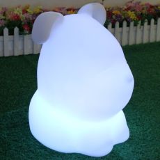 LED dog shaped decorative lamp / table light