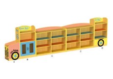 HC3101巴士造型玩具柜