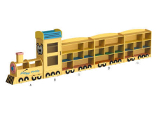 HC3102火车造型玩具柜