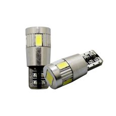 DC12V T10 5730 6 SMD LED Super Bright Car Tail Light