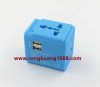 EEC-158U2 Universal Travel Adapter All in One World Wide AC Wall Charger US / UK / EU / AU with 1