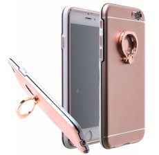 YiSHDA Protective Case Cover Brushed Metal Texture Shock Absorbent with Smart 360 Degree Rotating