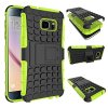 YiSHDA Heavy Duty Tough Rugged Dual Layer Case with Built-in Kickstand Slim Fit Hybrid Armor Protec
