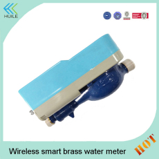 Wireless smart brass water meter