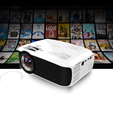 Zhimai T22H 1080P HD Supported LCD Projector 2200Lumens Home Theater Android 4.4 Wireless Bluetooth