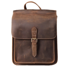 MSDB-B0001 Men s Distressed leather backpack